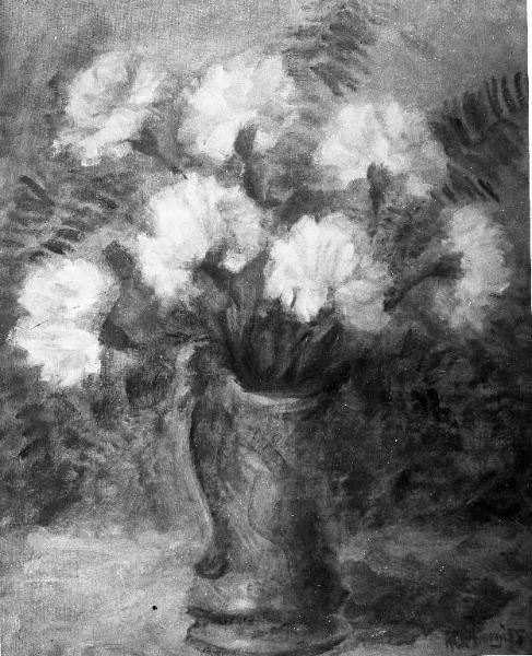 Dipinto - "Vaso di fiori" (?)