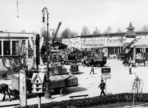 Fiera di Milano - Campionaria 1931 - Trasporto di merci