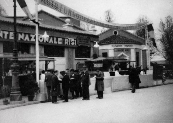 Fiera di Milano - Campionaria 1933 - Padiglione del padiglione dell'Ente nazionale risi - Esterno