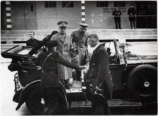 Fiera di Milano - Campionaria 1936 - Visita del Re Vittorio Emanuele III