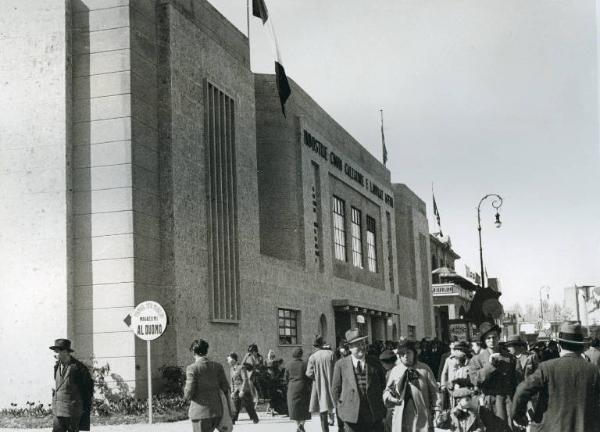 Fiera di Milano - Campionaria 1936 - Padiglione delle industrie del cuoio - Esterno