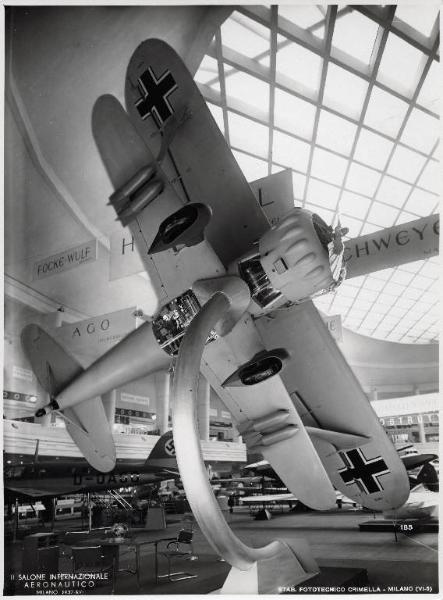 Fiera di Milano - Salone internazionale aeronautico 1937 - Settore tedesco