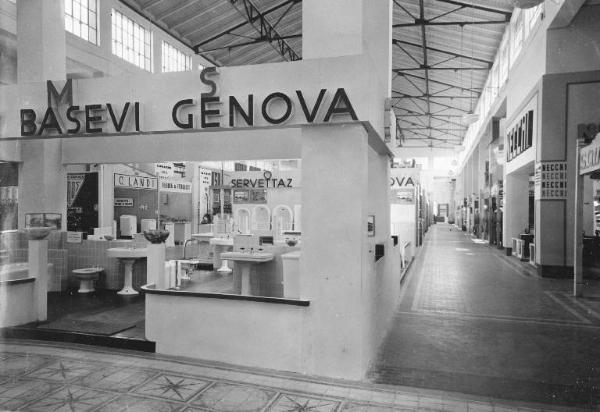 Fiera di Milano - Campionaria 1939 - Padiglione delle cinque gallerie - Sala interna