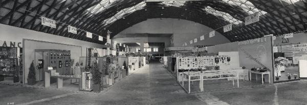 Fiera di Milano - Campionaria 1940 - Padiglione dell'elettricità - Sala interna