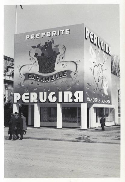 Fiera di Milano - Campionaria 1941 - Padiglione della Perugina - Esterno