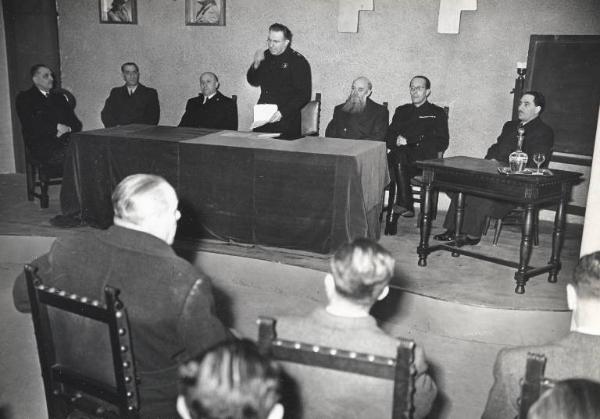 Fiera di Milano - Campionaria 1942 - Conferenza di Gazzotti