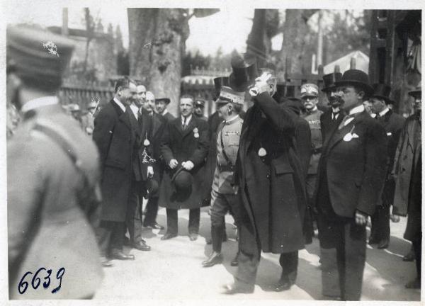 Fiera di Milano - Campionaria 1928 - Visita del Re Vittorio Emanuele III