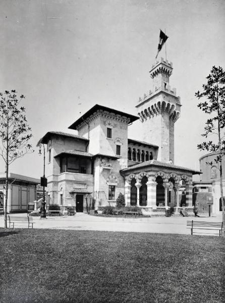 Fiera di Milano - Campionaria 1929 - Padiglione della Sardegna - Esterno