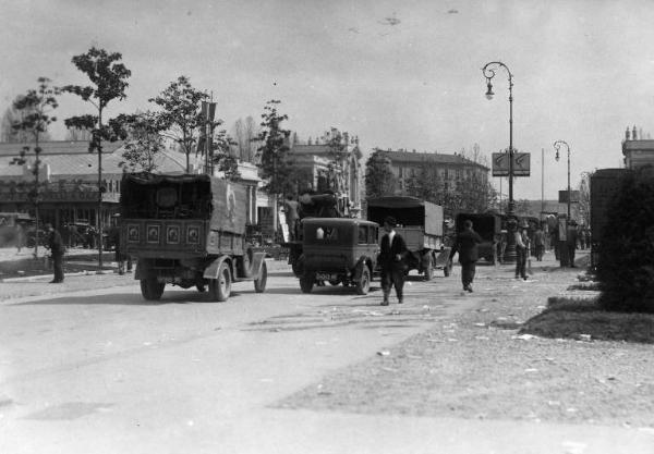 Fiera di Milano - Campionaria 1930 - Trasporto di merci