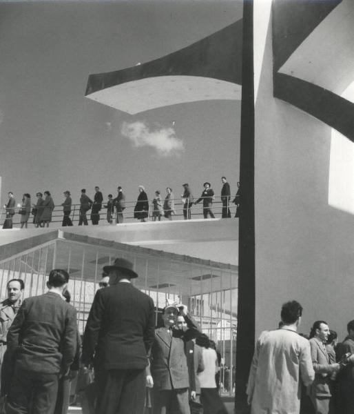 Fiera di Milano - Campionaria 1951 - Padiglione della Breda - Esterno
