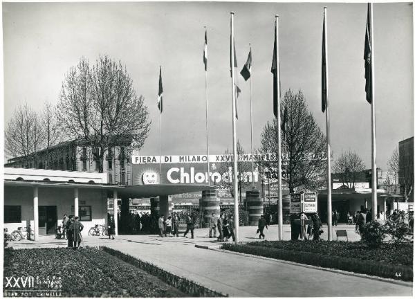 Fiera di Milano - Campionaria 1949 - Entrata di porta Domodossola