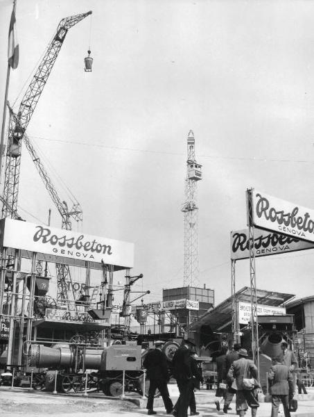 Fiera di Milano - Campionaria 1953 - Settore dell'edilizia