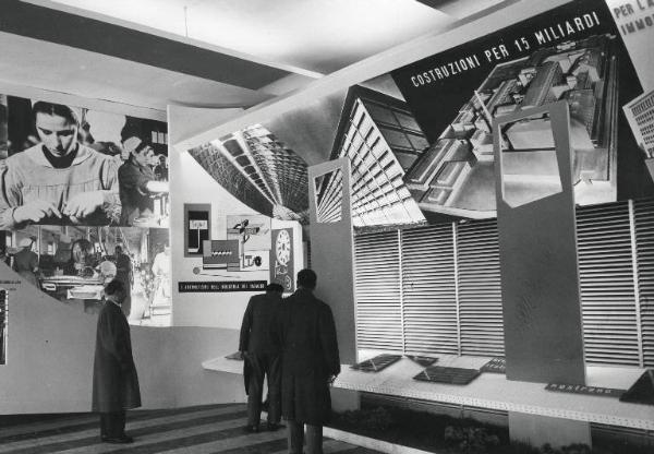 Fiera di Milano - Campionaria 1956 - Padiglione dei tabacchi - Interno