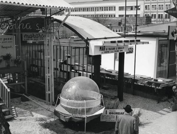 Fiera di Milano - Campionaria 1957 - Settore dell'edilizia - Stand della Mar di Masoni e Rinaldi