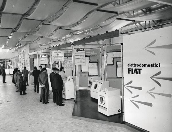 Fiera di Milano - Campionaria 1958 - Mostra "La FIAT per la casa" - Elettrodomestici Fiat