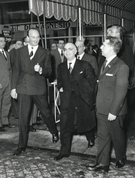 Fiera di Milano - Campionaria 1960 - Visita del ministro brasiliano Arizio Viana