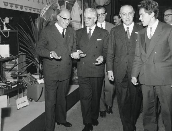 Fiera di Milano - Campionaria 1960 - Visita dell'ambasciatore sovietico Simion Kozyrev
