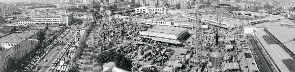 Fiera di Milano - Campionaria 1960 - Settore dell'edilizia - Veduta panoramica