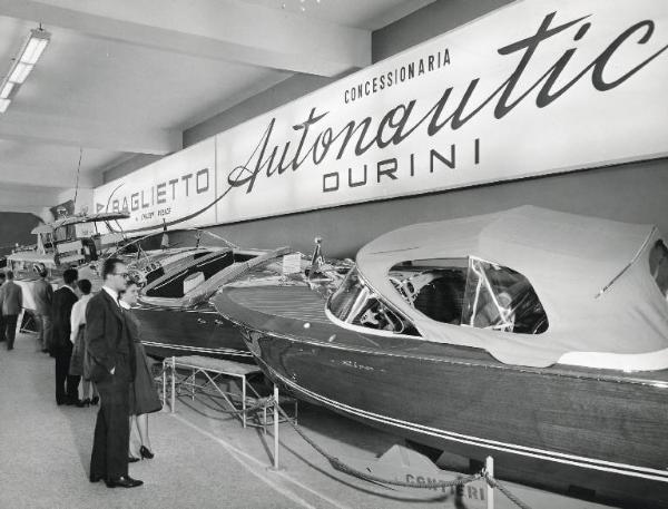 Fiera di Milano - Campionaria 1960 - Padiglione della nautica - Imbarcazioni