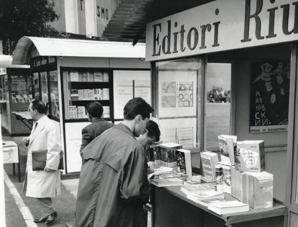 Fiera di Milano - Campionaria 1959 - Mostra editoria, filatelica, carte valori - Stand Editori Riuniti