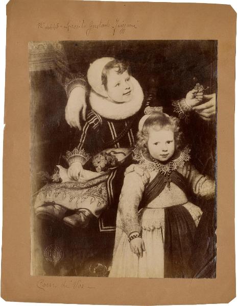 Vos, Cornelis de - Autoritratto dell'artista con la sua famiglia (part) - Dipinto - Olio su tela - Bruxelles - Musées Royaux de Beaux-Arts de Belgique