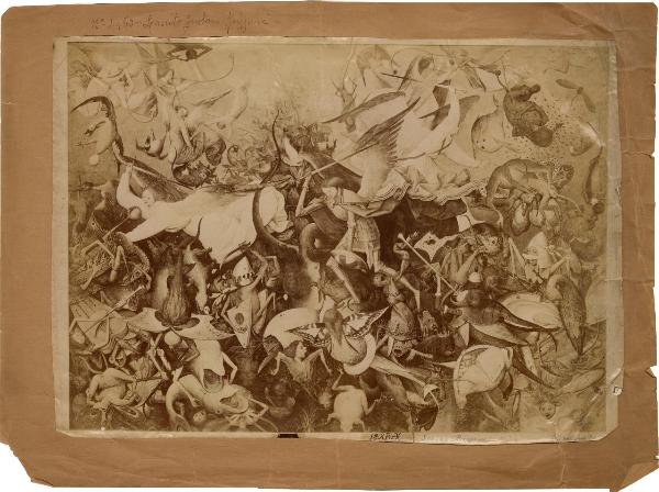 Bruegel, Peter il Vecchio - Caduta degli angeli ribelli - Dipinto - Olio su tavola - Bruxelles - Musées Royaux des Beaux-Arts