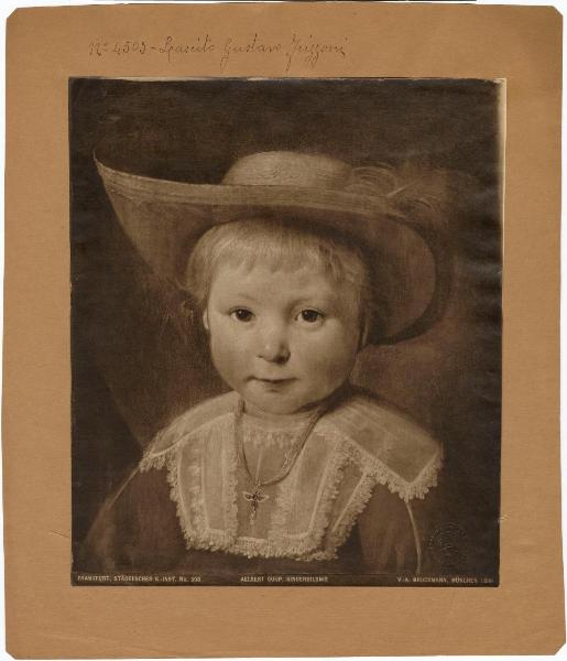 Soutman, Pieter Claesz? - Ritratto di bambino con cappello - Dipinto - Olio su tavola - Francoforte - Städel Museum