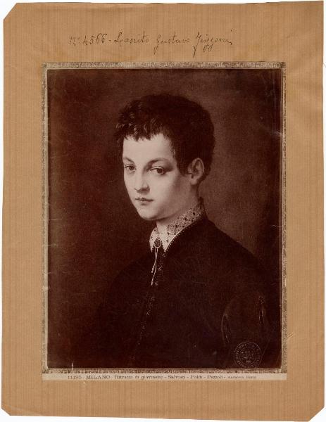 Salviati, Francesco - Ritratto maschile - Ritratto di giovane - Dipinto - Olio su tavola - Milano - Museo Poldi Pezzoli