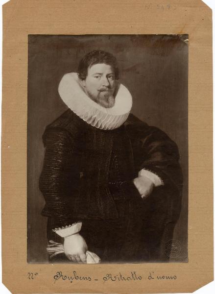 Pittore olandese sec. XVII - Ritratto maschile - Dipinto - Nivå - Nivaagaards Malerisamlings (Collezione Hage)