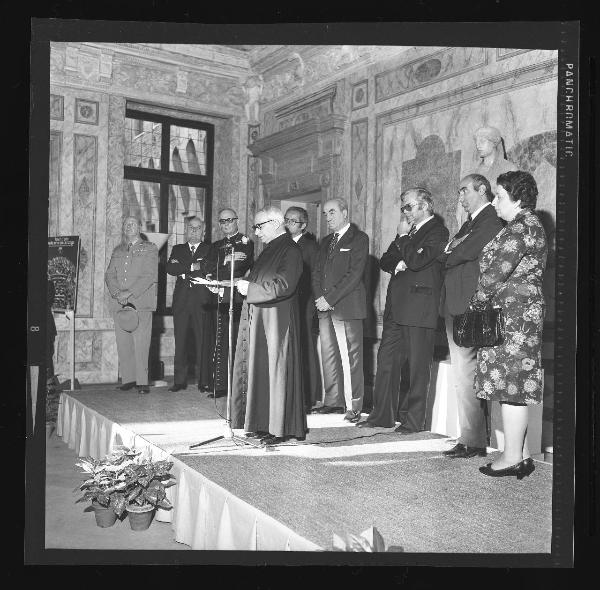 Ritratto maschile - Mons. Luigi Bosio - Inaugurazione mostra Tesori d'arte nella terra dei Gonzaga - Mantova Città Festival - Mantova - Palazzo Ducale