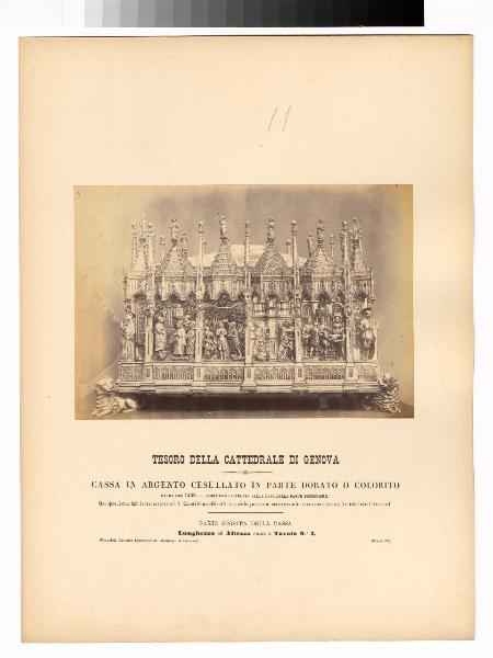 Arte applicata - Arca processionale - Genova - Museo del Tesoro della cattedrale di Genova