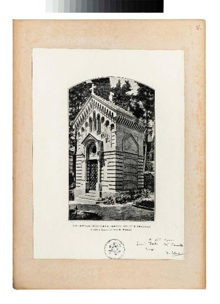 Napoli - Cimitero Poggioreale - Riproduzione cappella della famiglia Troise