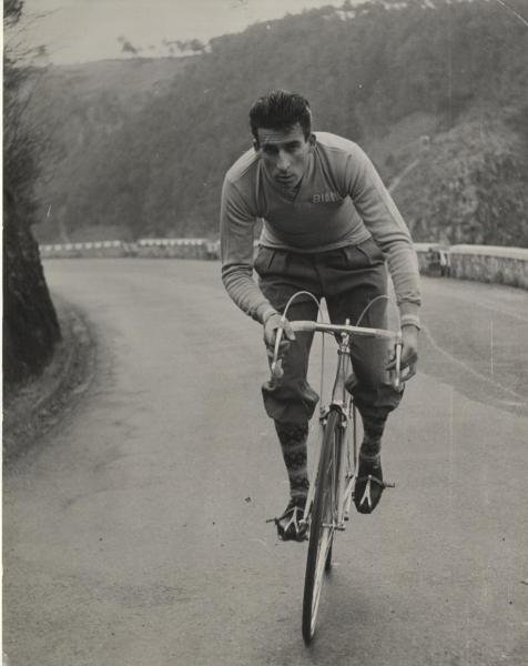 Ciclismo - Raphael Géminiani - In allenamento