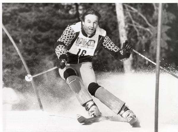 Sport invernali - Sci alpino - Slalom speciale maschile - Piero Gros in azione