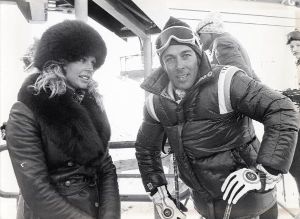 Sport invernali - Sci alpino - Gustavo Thoeni con la moglie Ingrid - Ritratto