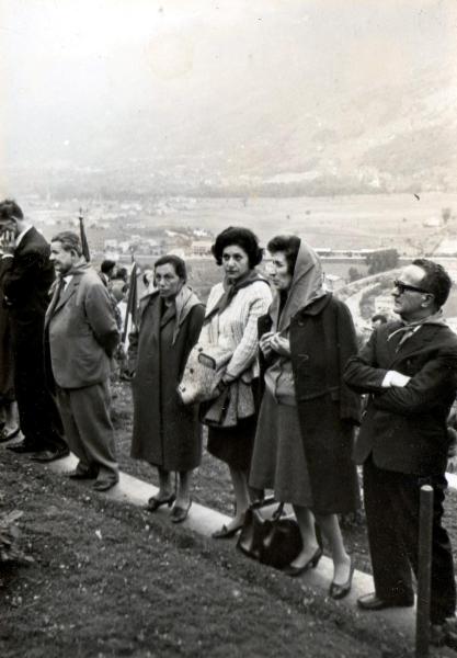 Morbegnesi all'inaugurazione del Tempietto degli Alpini