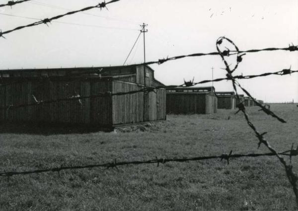 Polonia, Lublino - Campo di concentramento di Lublino-Majdanek - Nazismo - Baracche - Reticolato con filo spinato