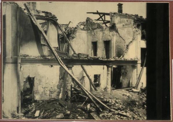 Seconda Guerra Mondiale - Vedano Olona - Pio Istituto dei Sordi, Casa San Giacomo - Rovine