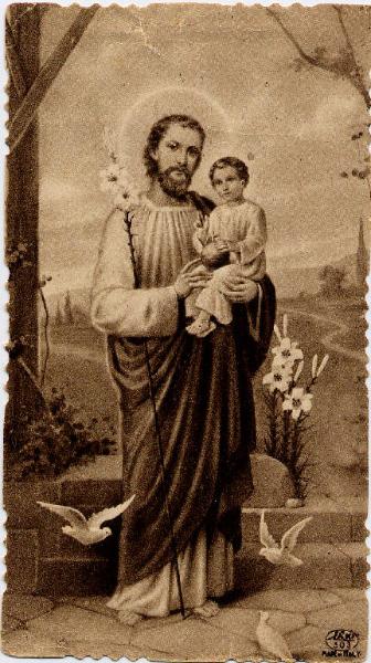San Giuseppe con GesÃ¹.