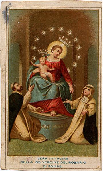 S.S Vergine del Rosario Orazione.