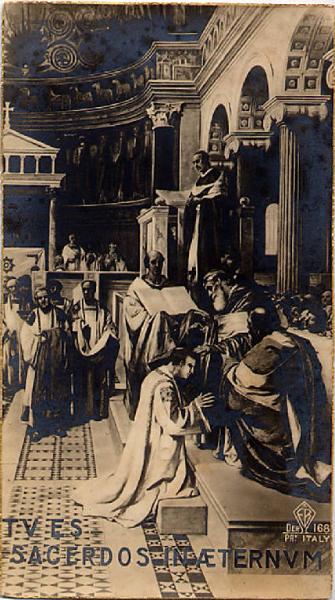 "Tu es sacerdos in aeternum".Sacerdozio di Don Martino Aletti, Cremona 26.5.1934.
