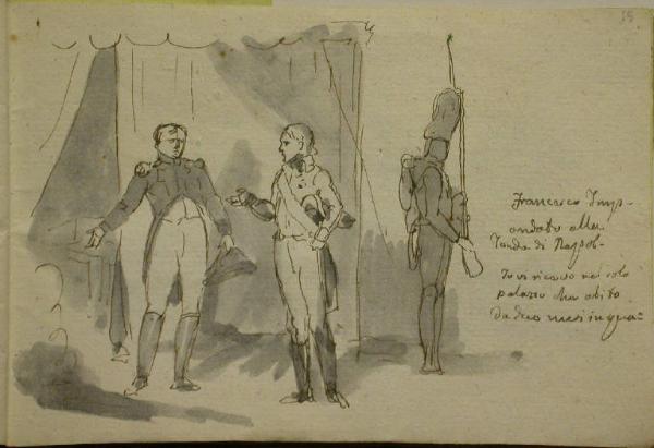 L'incontro tra Napoleone e Francesco II d'Austria