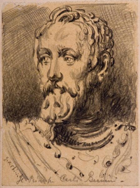 Ritratto di uomo antico. Il Principe Carlo Bernini