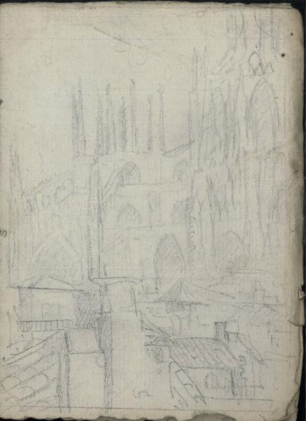 Veduta del Duomo di Milano