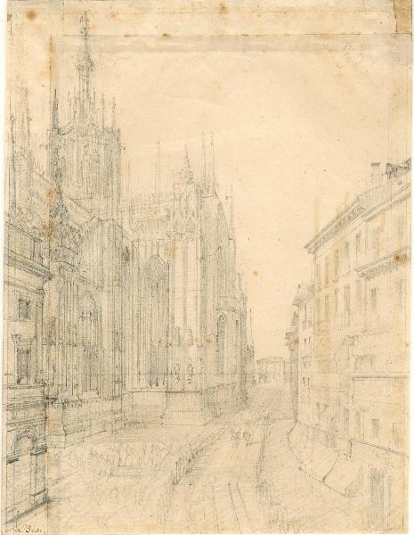 Il Duomo, dall'imbocco di Corso Vittorio Emanuele