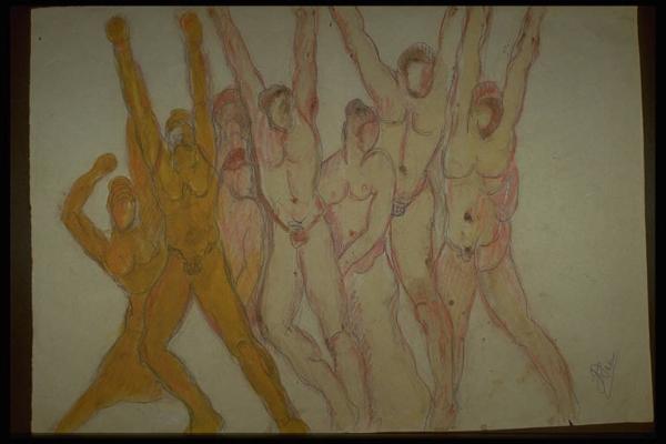 Sette figure nude