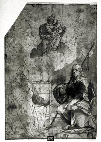 Madonna con Bambino in gloria tra San Lorenzo e San Giacomo maggiore