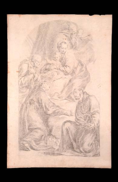 Madonna con Bambino in gloria con san Giuseppe, san Francesco d'Assisi, sant'Antonio da Padova