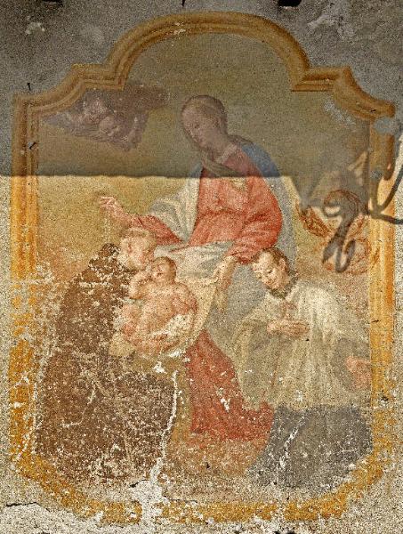 Madonna con Bambino, Sant'Antonio da Padova e San Luigi Gonzaga