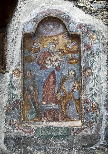 Madonna con Bambino con San Giuseppe e un altro santo